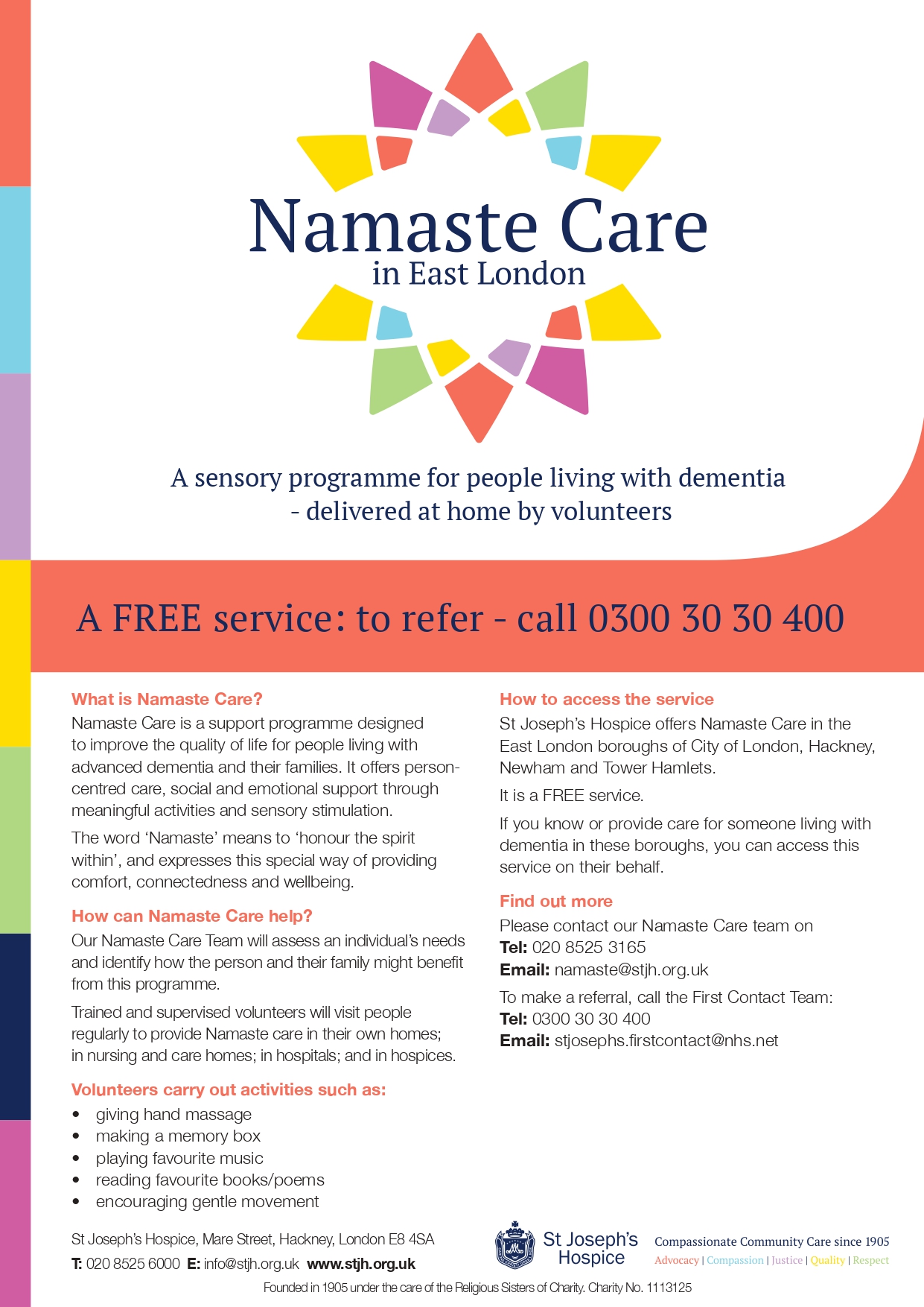 Namaste Care Service Abbey Road Medical Practice   Namaste Flier Referrers Aug 19 Pages To Jpg 0001 